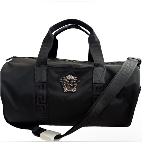 Versace Other - Versace Unisex Medusa Logo Boston Bag